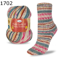 Flotte Socke Happy Birthday Rellana Farbe 702