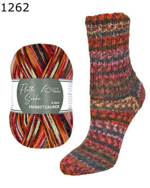 Flotte Socke Herbstzauber Rellana Farbe 262