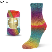 Flotte Socke Kolibri Rellana Farbe 214