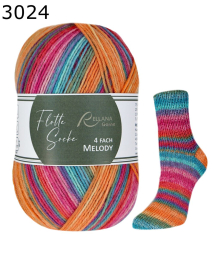 Flotte Socke Melody Rellana Farbe 24