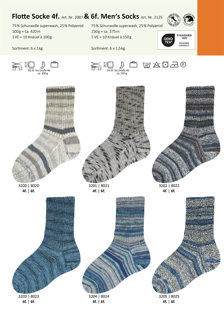 Flotte Socke Men Socks 4f Rellana Farbe 9999