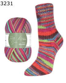 Flotte Socke Milano Rellana Farbe 231