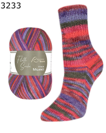 Flotte Socke Milano Rellana Farbe 233