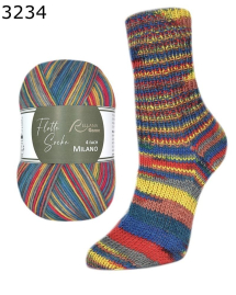 Flotte Socke Milano Rellana Farbe 234