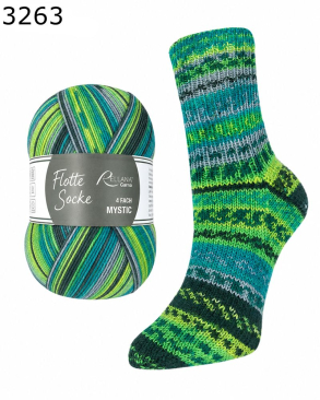 Flotte Socke Mystic Rellana Farbe 263