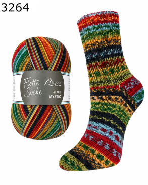 Flotte Socke Mystic Rellana Farbe 264