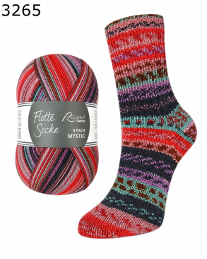 Flotte Socke Mystic Rellana Farbe 265