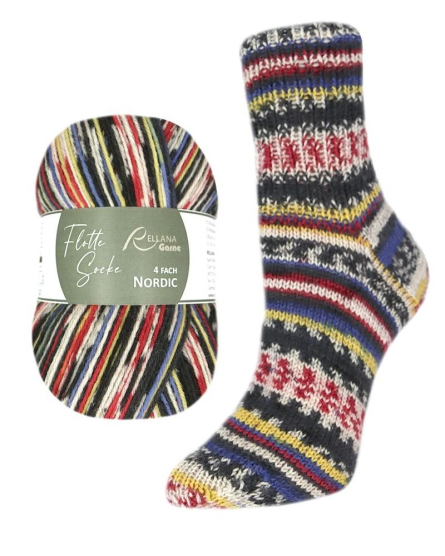 Flotte Socke Nordic Rellana 4f