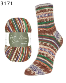 Flotte Socke Nordic Rellana 4f Farbe 171