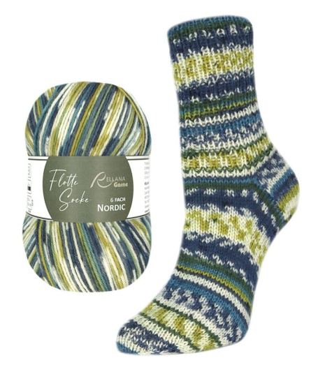 Flotte Socke Nordic Rellana 6f