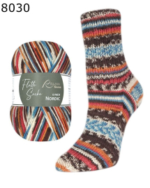Flotte Socke Nordic Rellana 6f Farbe 30