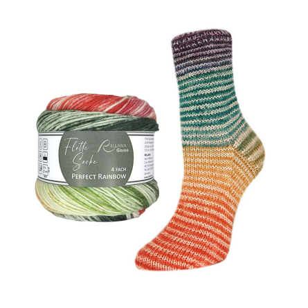 Flotte Socke Perfect Rainbow Rellana