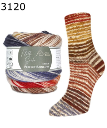 Flotte Socke Perfect Rainbow Rellana Farbe 120
