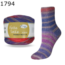 Flotte Socke Perfect Tropical Rellana Farbe 794