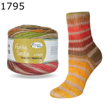 Flotte Socke Perfect Tropical Rellana Farbe 795