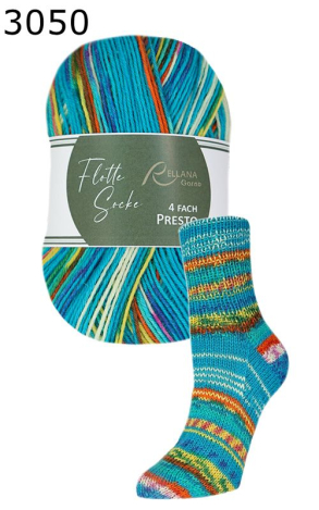 Flotte Socke Presto Rellana Farbe 50