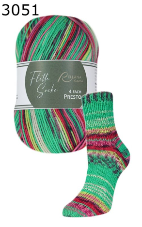 Flotte Socke Presto Rellana Farbe 51