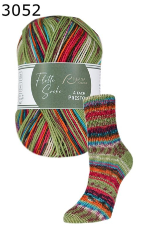 Flotte Socke Presto Rellana Farbe 52