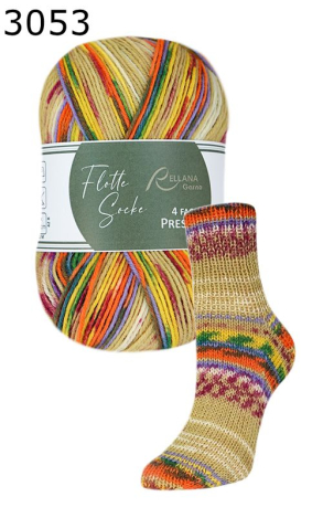 Flotte Socke Presto Rellana Farbe 53