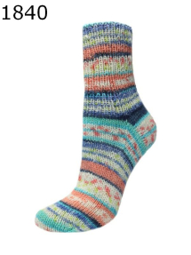 Flotte Socke Seide-Merino 4-fach Rellana Farbe 840