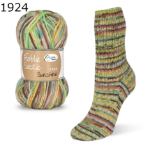 Flotte Socke Sunshine Rellana Farbe 924