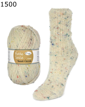 Flotte Socke Tweed Rellana Farbe 500