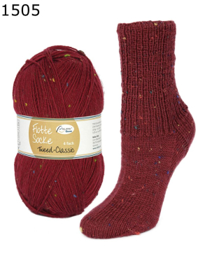 Flotte Socke Tweed Rellana Farbe 505