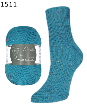 Flotte Socke Tweed Rellana Farbe 511
