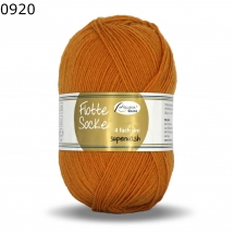 Flotte Socke uni 4-fach Rellana Farbe 920