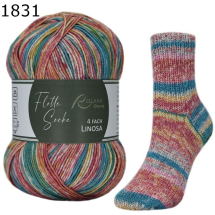 Flotte Socke Woolfree Linosa Rellana Farbe 831