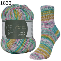 Flotte Socke Woolfree Linosa Rellana Farbe 832