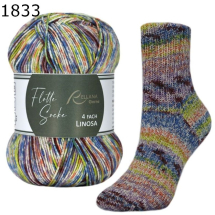 Flotte Socke Woolfree Linosa Rellana Farbe 833