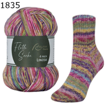 Flotte Socke Woolfree Linosa Rellana Farbe 835