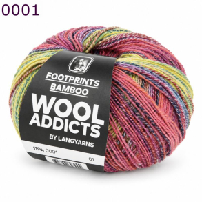 Footprints Bamboo Wooladdicts Lang Yarns Farbe 1