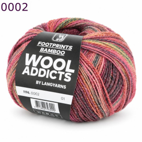 Footprints Bamboo Wooladdicts Lang Yarns Farbe 2