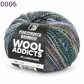 Footprints Bamboo Wooladdicts Lang Yarns Farbe 6