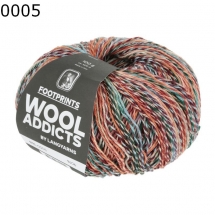 Footprints Wooladdicts Lang Yarns Farbe 5