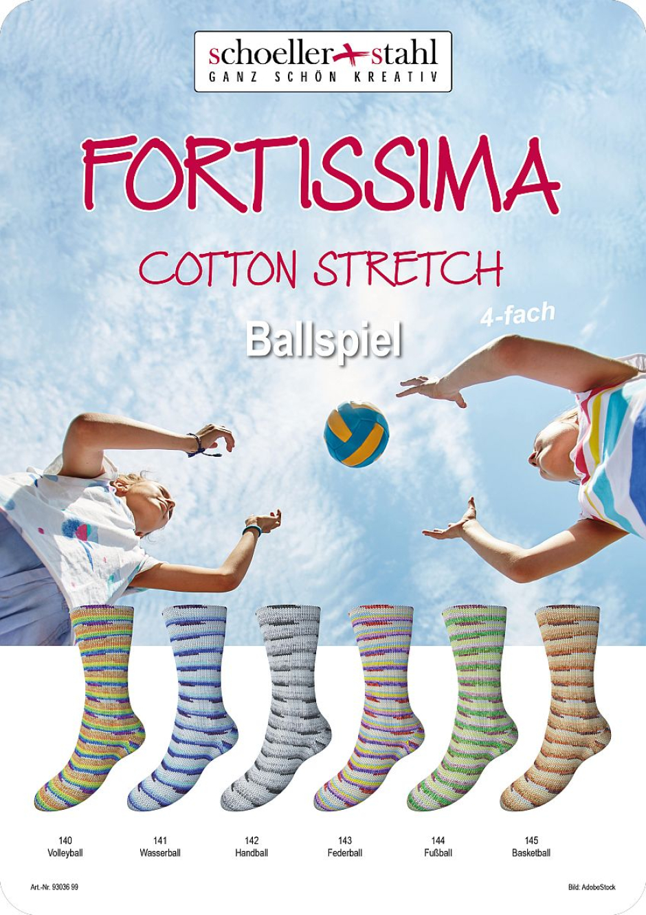 Fortissima Ballspiel Schoeller Stahl Farbe 9999