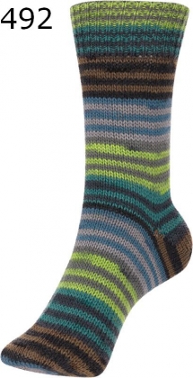 Fortissima Colour Blocking Schoeller Stahl Farbe 492
