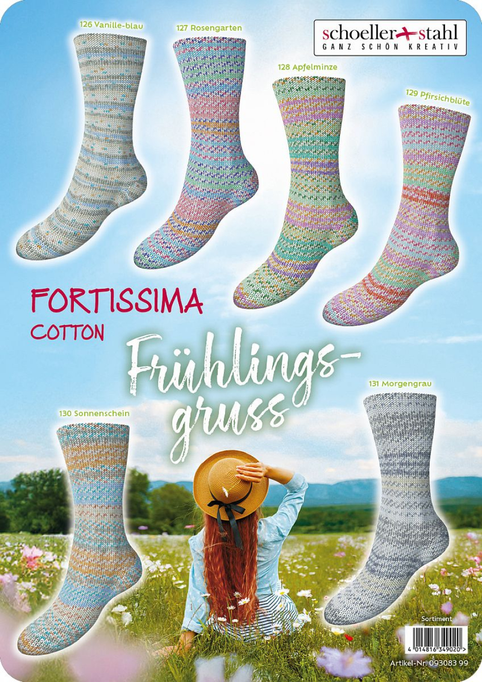 Fortissima Frhlingsgruss Schoeller Stahl Farbe 9999