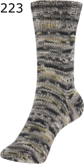 Fortissima Gekko Schoeller Stahl Farbe 223