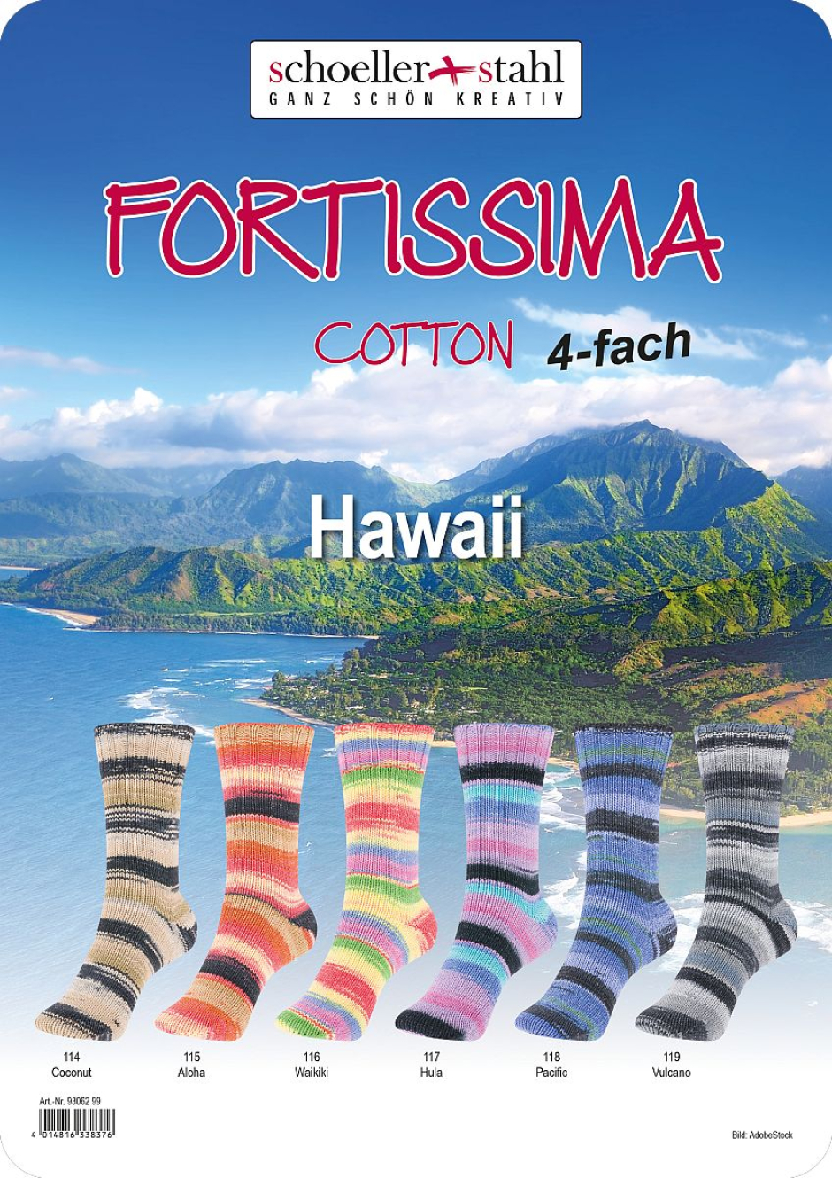 Fortissima Hawaii Schoeller-Stahl Farbe 9999