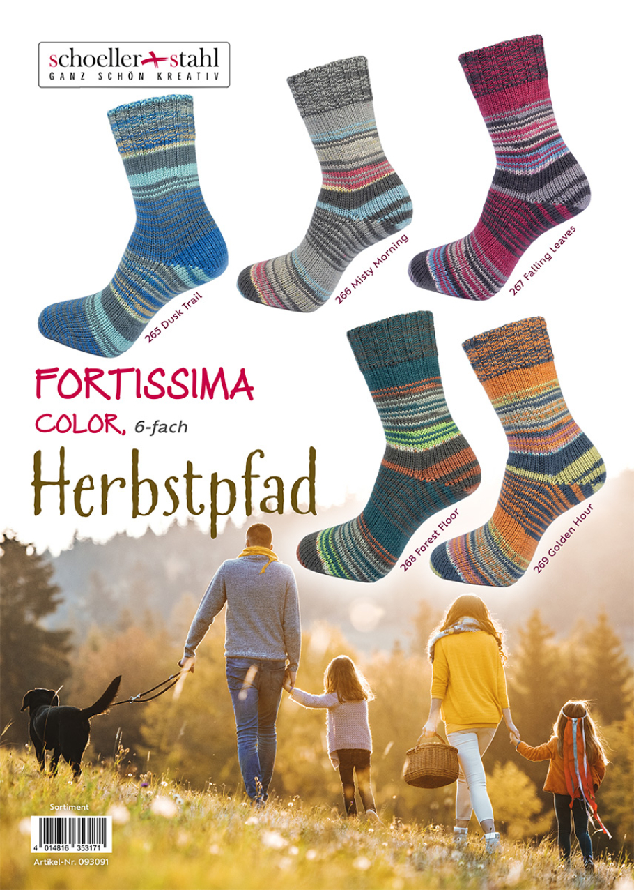 Fortissima Herbstpfad 6f Schoeller-Stahl Farbe 9999