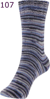 Fortissima Merino uni color Schoeller Stahl Farbe 107