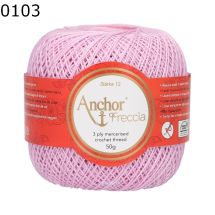 Freccia Hkelgarn 50g Strke 12 Anchor Farbe 103