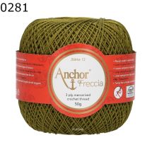 Freccia Hkelgarn 50g Strke 12 Anchor Farbe 281