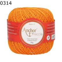 Freccia Hkelgarn 50g Strke 12 Anchor Farbe 314