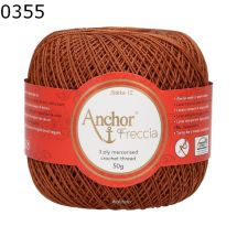 Freccia Hkelgarn 50g Strke 12 Anchor Farbe 355