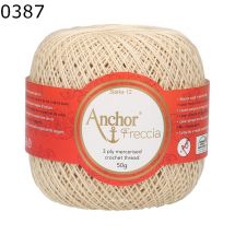 Freccia Hkelgarn 50g Strke 12 Anchor Farbe 387