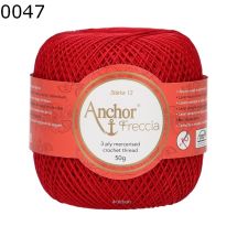 Freccia Hkelgarn 50g Strke 12 Anchor Farbe 47
